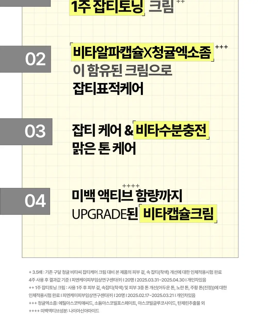 [비타캡슐/착색이별] 구달 청귤 비타C 잡티케어 크림 알파 75ml 기획 (+25ml) 상세페이지 14